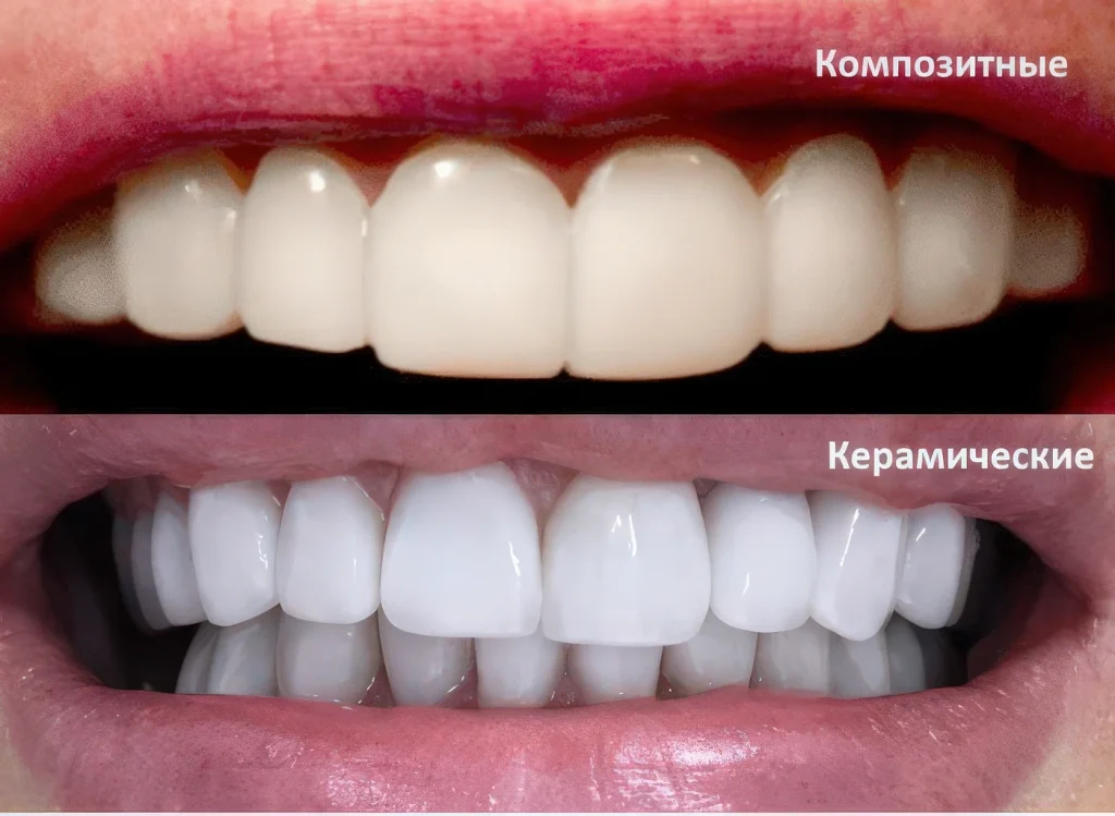 Композитные и керамические виниры